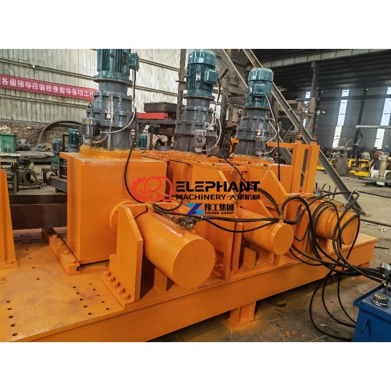 Tunnel Highway High Precision Light Steel Arc I Beam Bending Machine Hydraulic H-shaped Steel Rolling Forming Machine