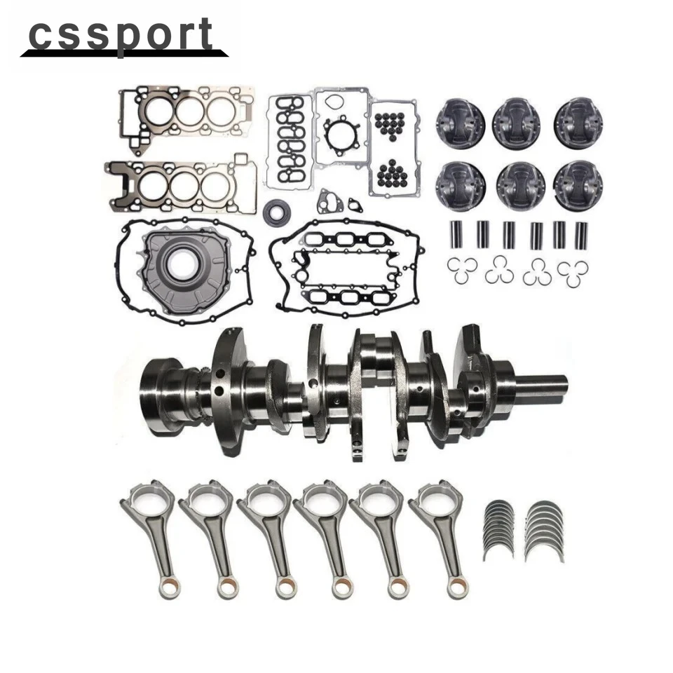 

AJ126 3.0L V6 Engine Overhaul Rebuild Kit w/Crankshaft Rod For Jaguar Land Rover