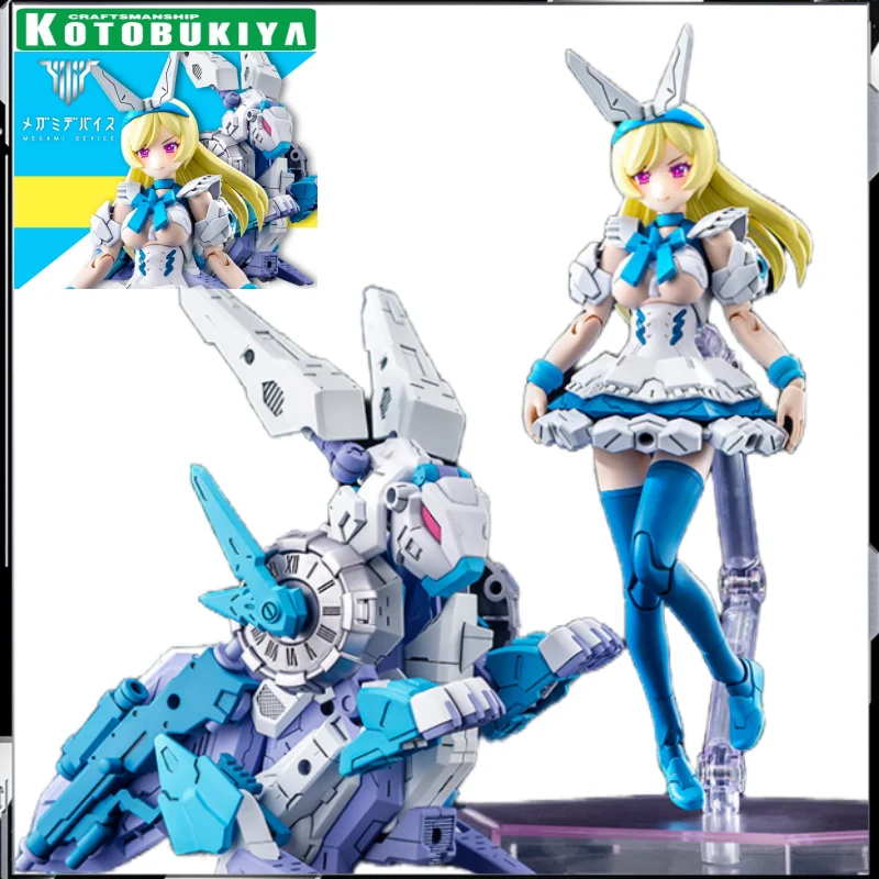 

In Stock Original Kotobukiya Anime Action Figure MEGAMI DEVICE Chaos & Pretty ALICE Assembly Model Kit Collection Toy Gift