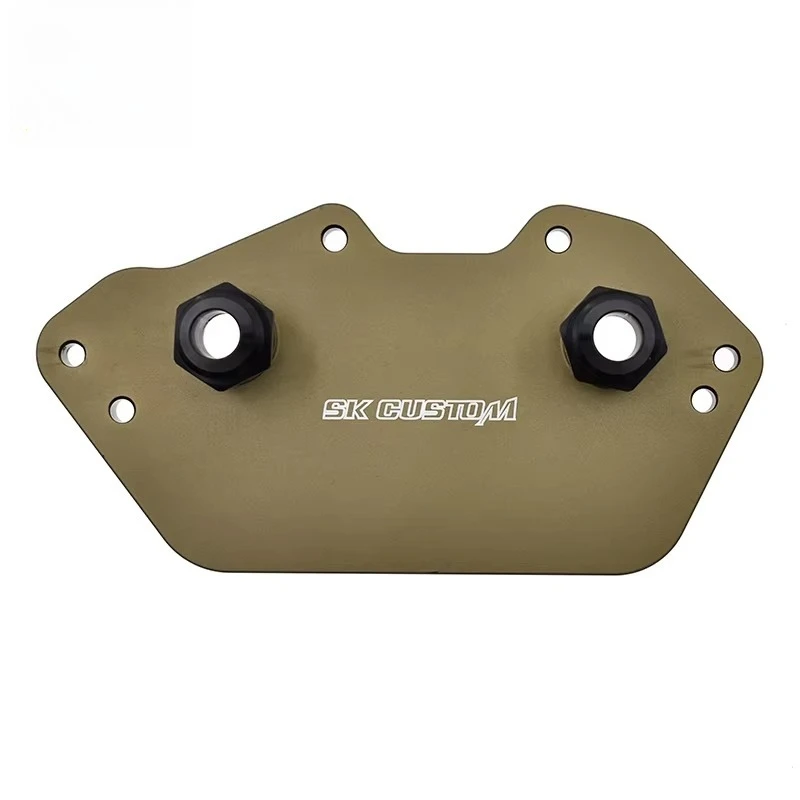 

For Audi A4L A5 A6 S3 S4 Q7 B8 C7 V6 3.0T EA837 Engine Oil Cooling System Car Modification Radiator Oil Filter Adapter