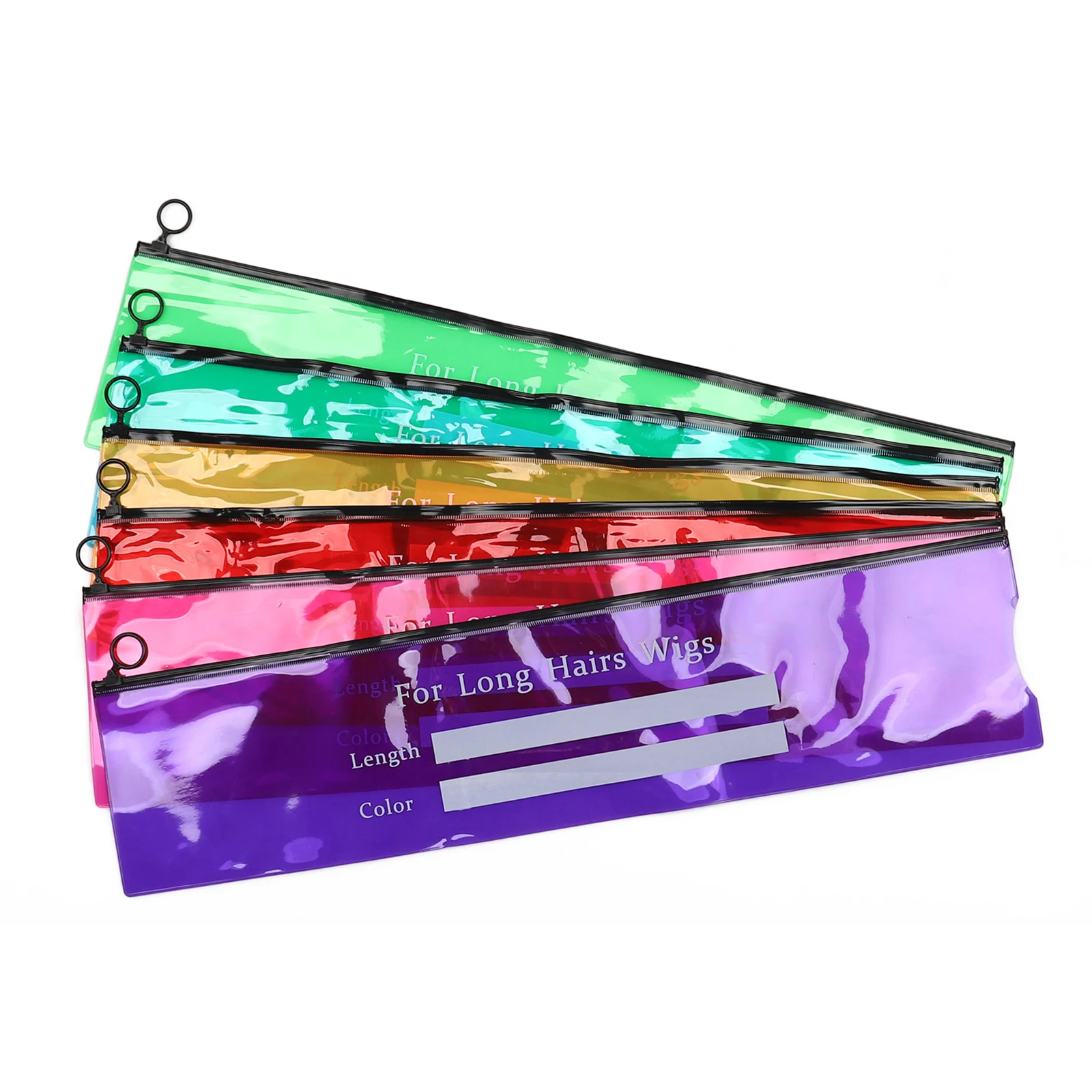 

1PC Hair Extension Holder Wig Storage Bag with Hanger Dust-proof Ideal for Multiple Wigs Hair Extensions & Accessories