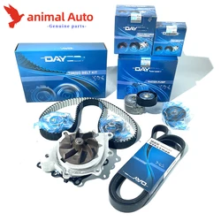 Freelander 2 2.2 Diesel Timing Belt Kit&Water Pump,Fan Belt Tensioner Pulley for Land Rover LR2 L359 LR032526/LR011694/LR003651