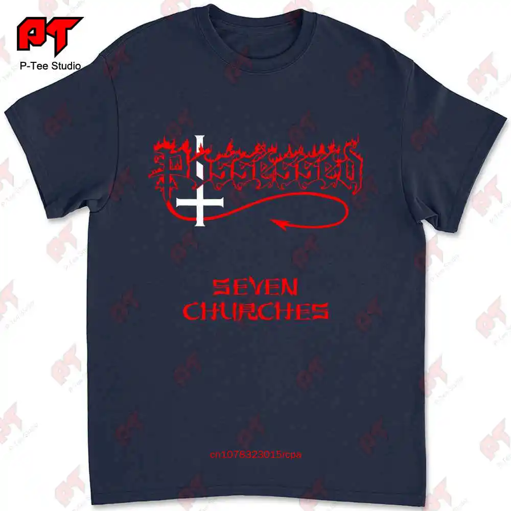 Possessed Seven Churches Death Metal Possessed Band T-shirt VTYA