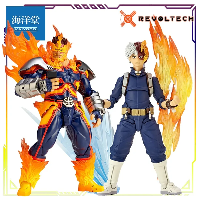 Kaiyodo Original AMAZING YAMAGUCHI My Hero Academy 시리즈 Andeer 액션 피규어 모델 장난감 움직일 수있는 모델 장식품 소년을위한 선물