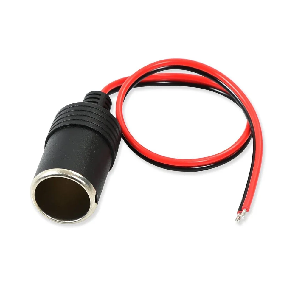 10A/20A Car Cigarette Lighter Charger with 30cm Cable Female Socket Plug Connector Adapter Car Cigarette Cable Accessories