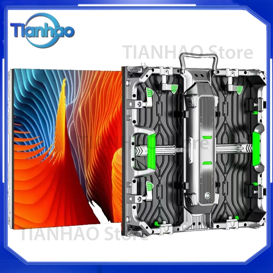 LED Display Screen for Outdoor Use High Brightness Die-Cast Aluminum IP65 Waterproof HDR Support 5000cd/sqm Pixel Pitch