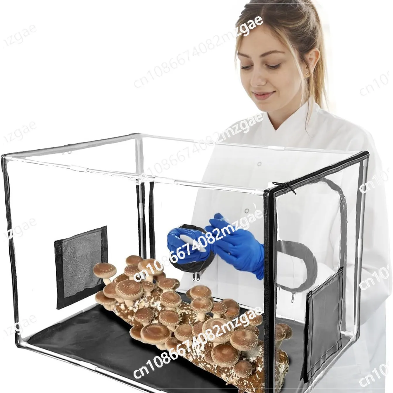 

Large airbox Mushroom growth bag Mycology fume hood Breeding station Mushroom planting bag Gardening supplies tent