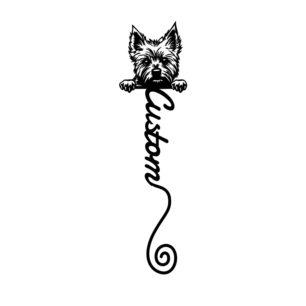 Custom Australian Terrier Bookmark, Spunky Charm for Book Lovers. It's A  Back-to-school and Teacher Gift, Adored By Dog Fans