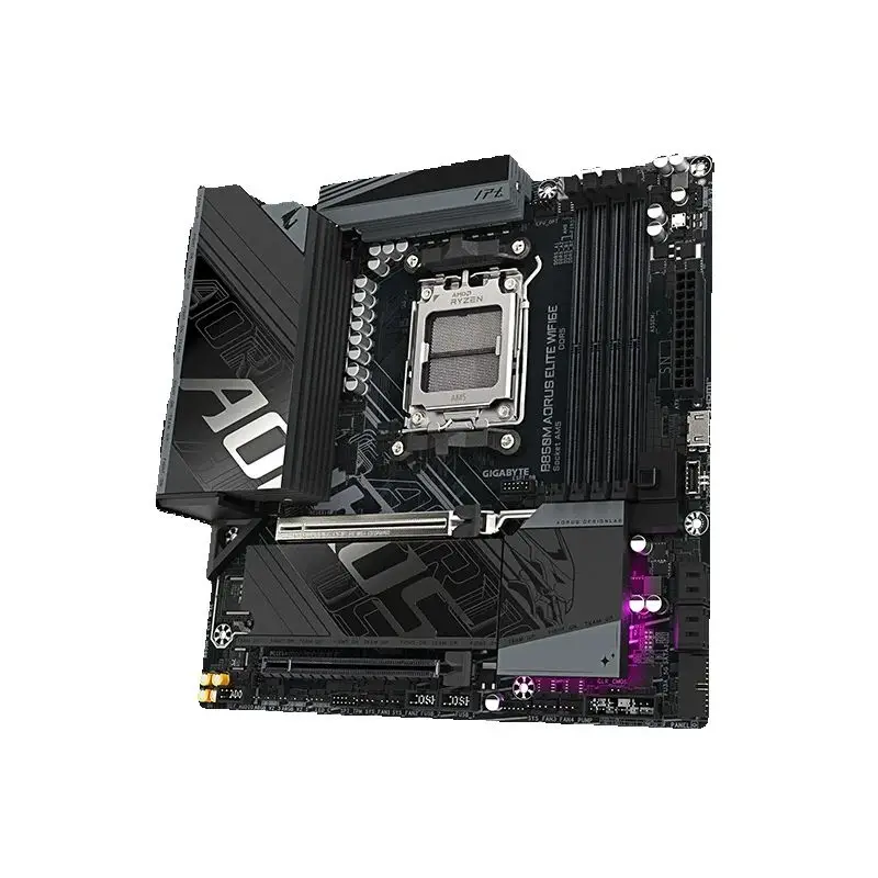 جيجابايت جديد B850M AORUS ELITE WIFI6E اللوحة الأم مايكرو ATX AMD المقبس AM5 AMD B850