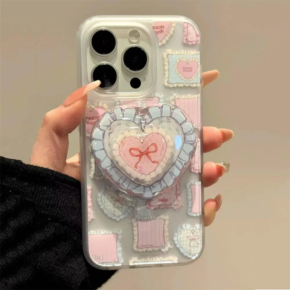 

Корейский милый мультяшный поворотный держатель для телефона Tok Griptok, подставка для iPhone 17 16 pro, универсальный держатель для аксессуаров