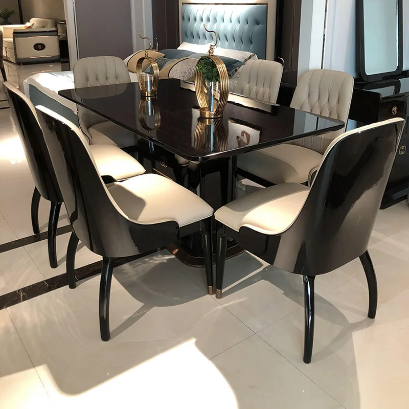 

Luxury Coffee Dining Table Desk Study Salon Center Kitchen Dining Table Modern Vanity Patio Mesa Comedor Garden Furniture Sets