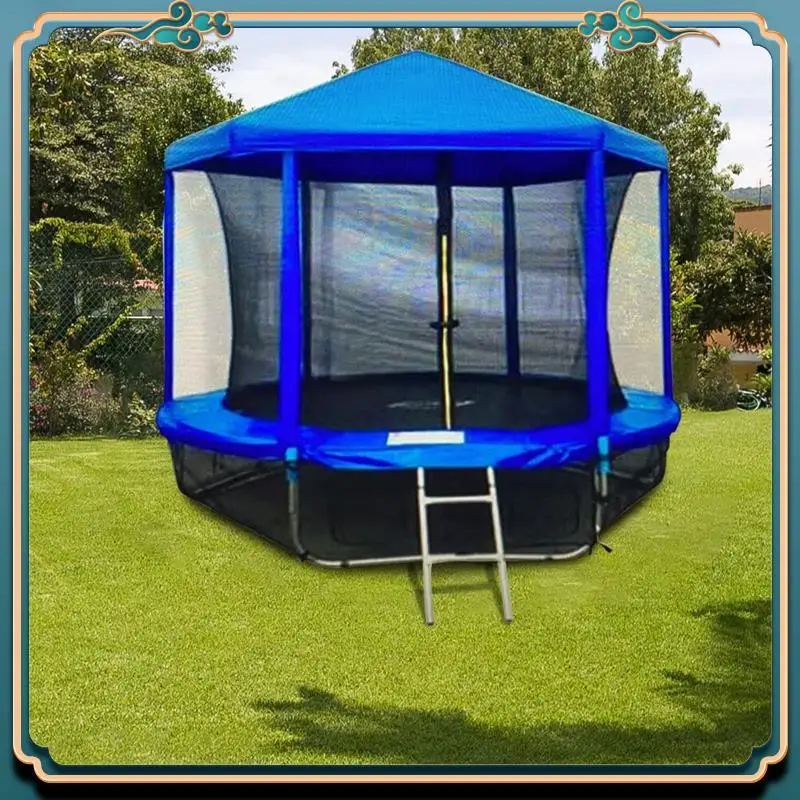 Latest Trampoline Cover, Trampoline Protective Cover ,Tearproof And UV Resistant Weather Trampoline Protection Cover Easy Instal