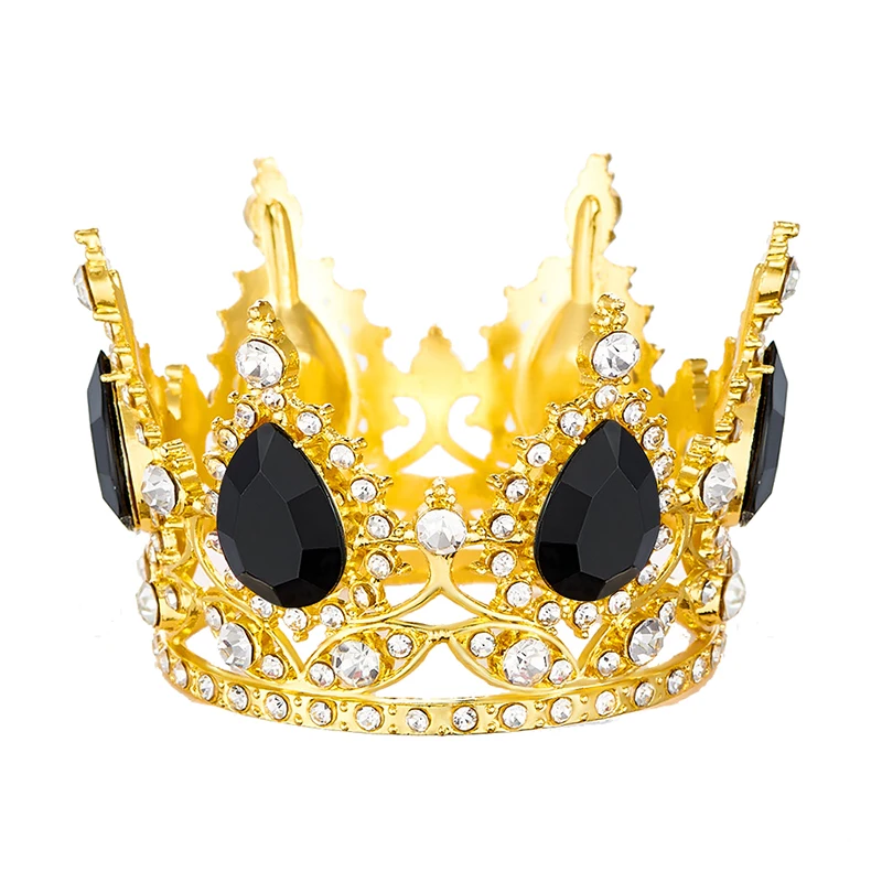Prinses Kleine Tiara's voor Bruids Bruiloft Bloem Decoratie Cake Crown Topper Meisjes Verjaardagscadeau Diadeem Sieraden Accessoires