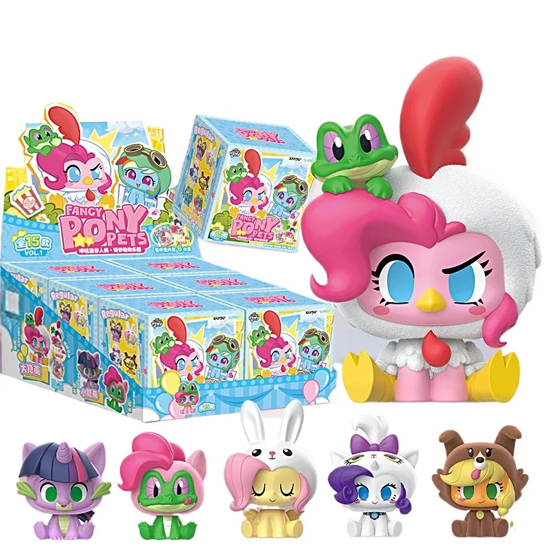 

My Little Pony Official Animal Park Click Mini Doll Series Blind Box Collectible Bag Charm Surprise Gift For Kids Fans Birthday