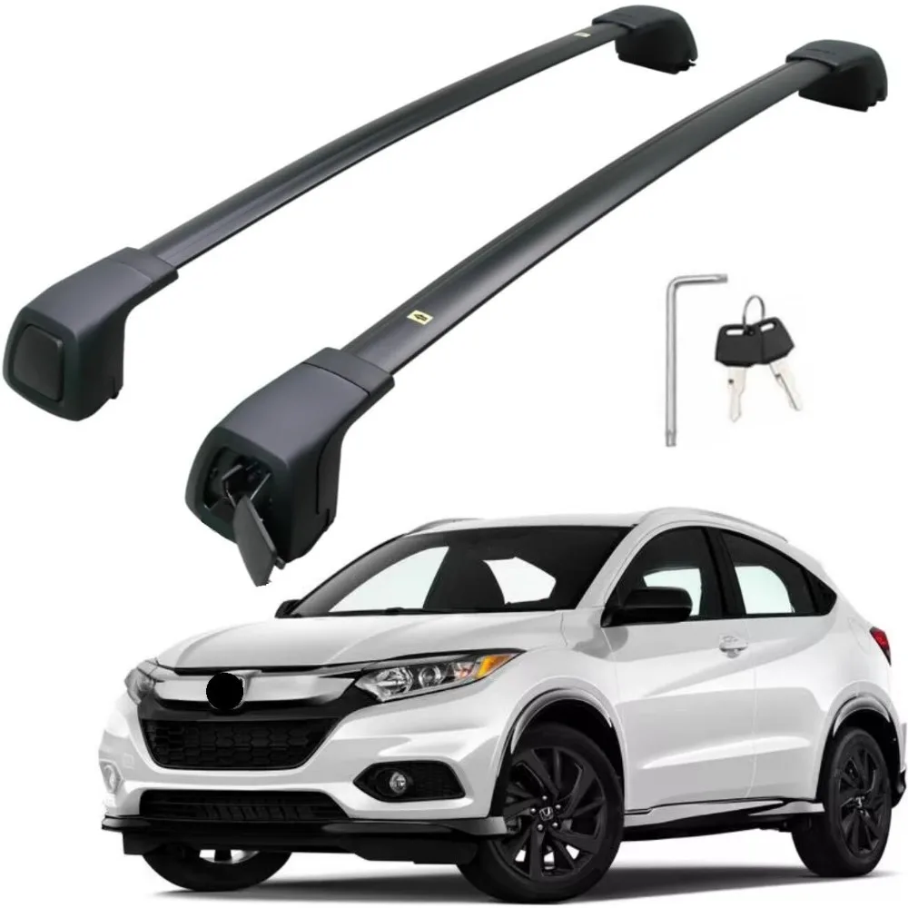 Enhance the car's luggage carrying capacity,Upgraded for Honda HR-V HRV 2016-2022 Roof Rack Rail Cross Bars luggage Rack