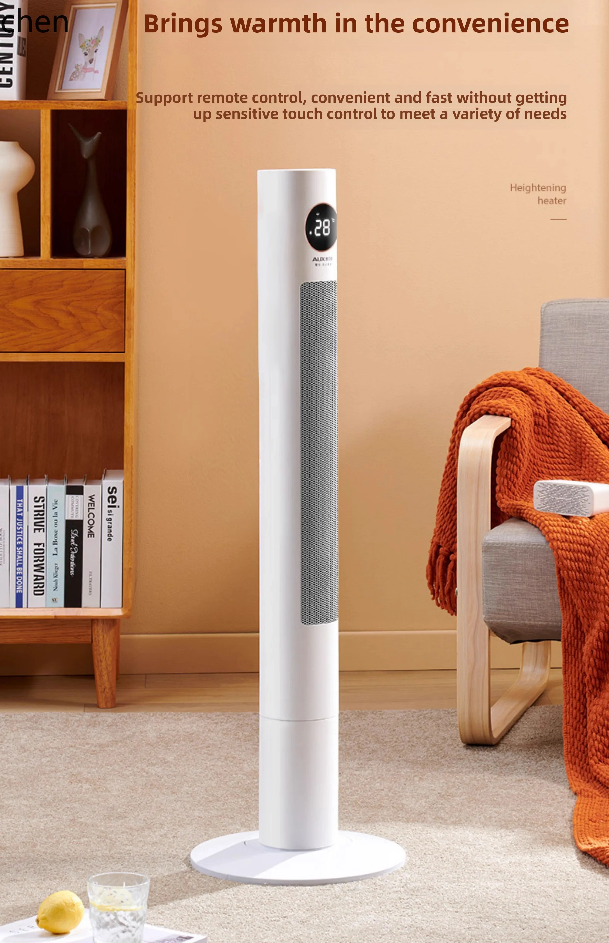 ZML heater heater blowing hot air bathroom energy saving winter electric heating living room bath room