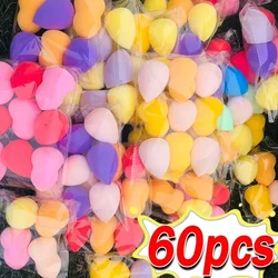 50pcs Makeup Blender applicatore spugna Mini Blending Foundation Powder Cosmetic Egg Puff Dry Wet Use Face Puffs Air Cushion Tool