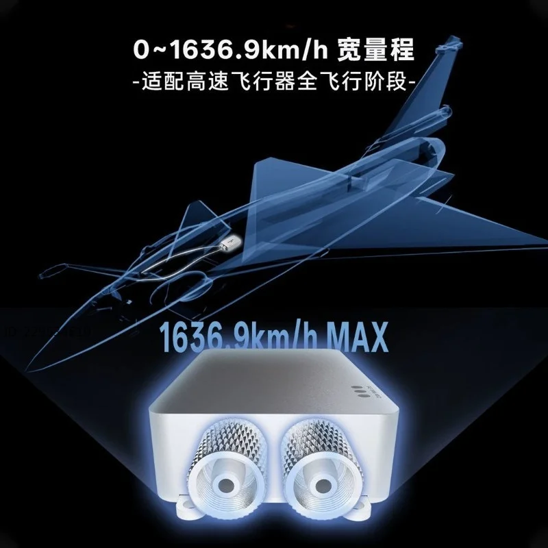1Pc high-precision heated airspeed meter 1636km/h large-range open source
