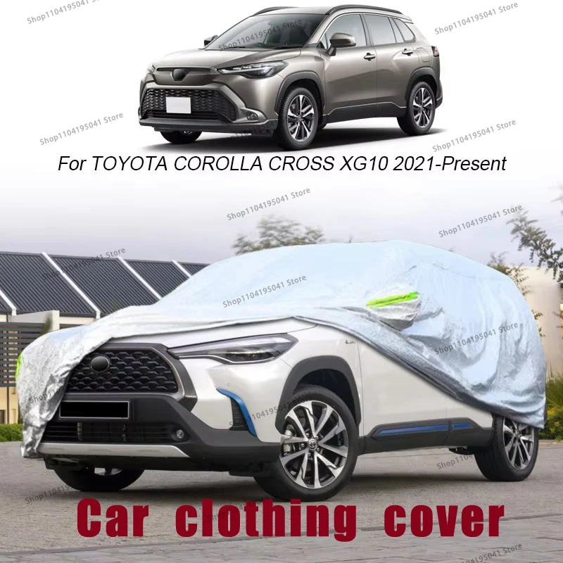 For TOYOTA COROLLA cross XG10 Full Car Cover Rain Frost Snow Car protective cover ,UV protection,Car paint protection