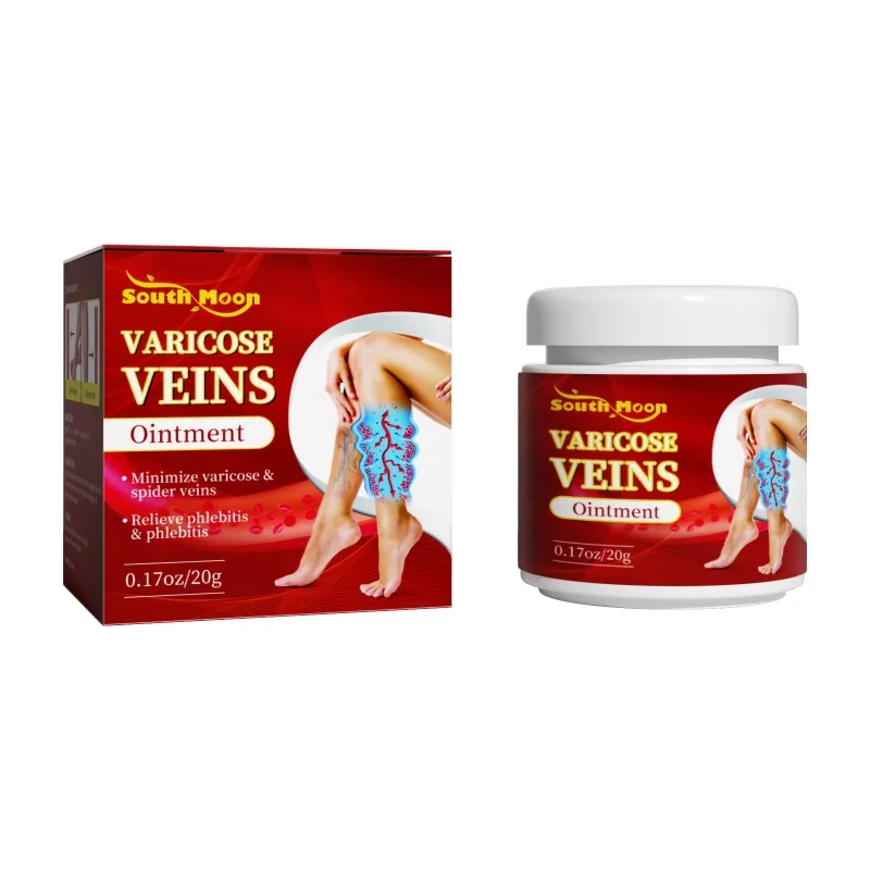 Crema para tratamiento de venas varicosas, Vasculitis, flebitis, Araña, varicosidad, angitis, unintmnet, alivia la hinchazón, dolor, yeso Herbal