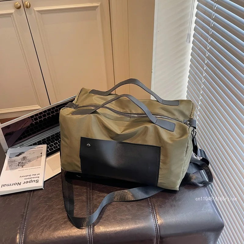 New Multifunctional Fitness Bag with Anti Splash Water and Dry Wet Separation Storage Bag Casual Large Capacity Travel Men's Bag
