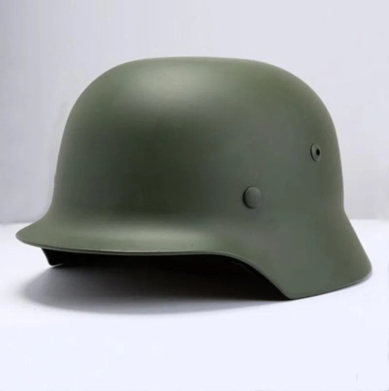 

German War All Steel Helmets Army green Black Gray Steel Helmet Army Outdoor Activities M35 Helmet Safety Helmet WW2 World War 2