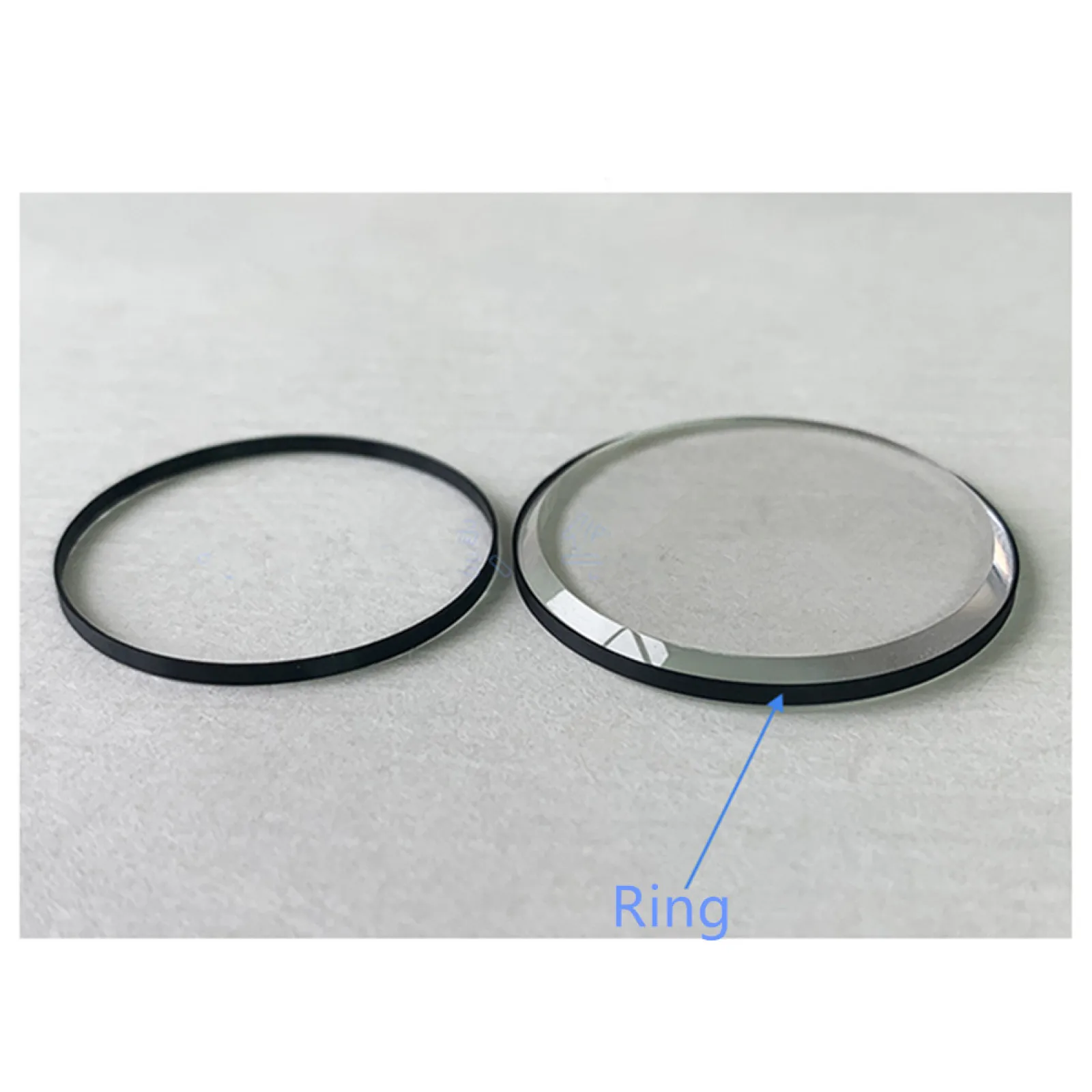 1PC SKX007 SKX009 Watch Front Glass Waterproof Ring, 31.5mm Crystal Gasket Replacement for Diver Repair