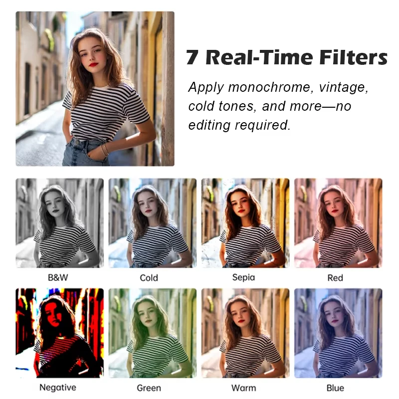 كاميرا تسجيل فيديو SJCAM ZV200 5K/80MP |   استقرار ذو 6 محاور |   شاشة تعمل باللمس قابلة للدوران |   f/1.8 التركيز التلقائي |   المرشحات الاحترافية