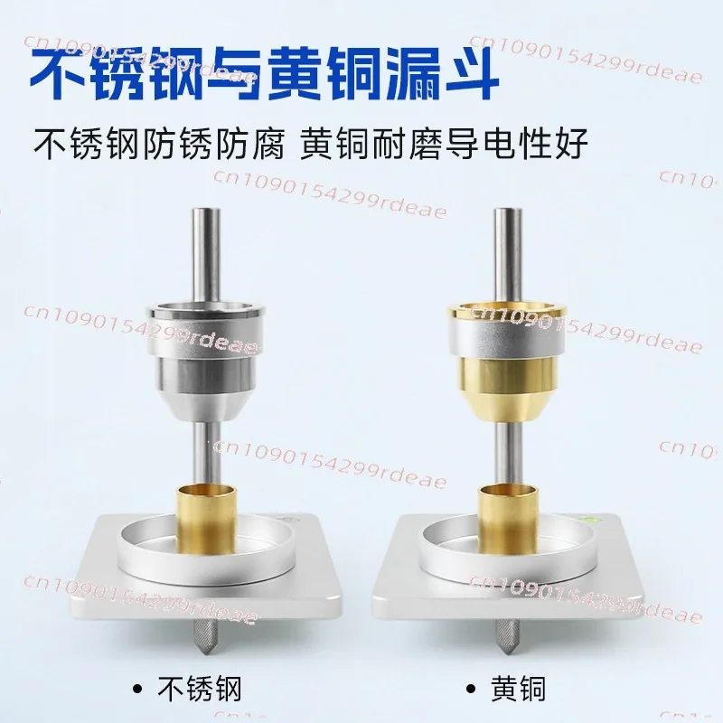 Hall Flowmeter Metal Powder Flowability Tester Bulk Density Tester Funnel Method ISO 4490 GB/T 1482
