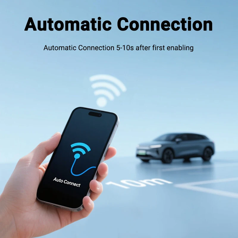 2 em 1 novo mini adaptador ai box com fio para carplay sem fio e android auto apto para 99% de carros plug & play wifi dongle inteligente nova atualização