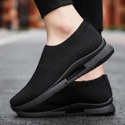 Fujeak Ultralight Comfortable Designer Shoes Casual Men's Sneakers Plus Size Anti Slip Loafers Breathable Walking Shoes for Men