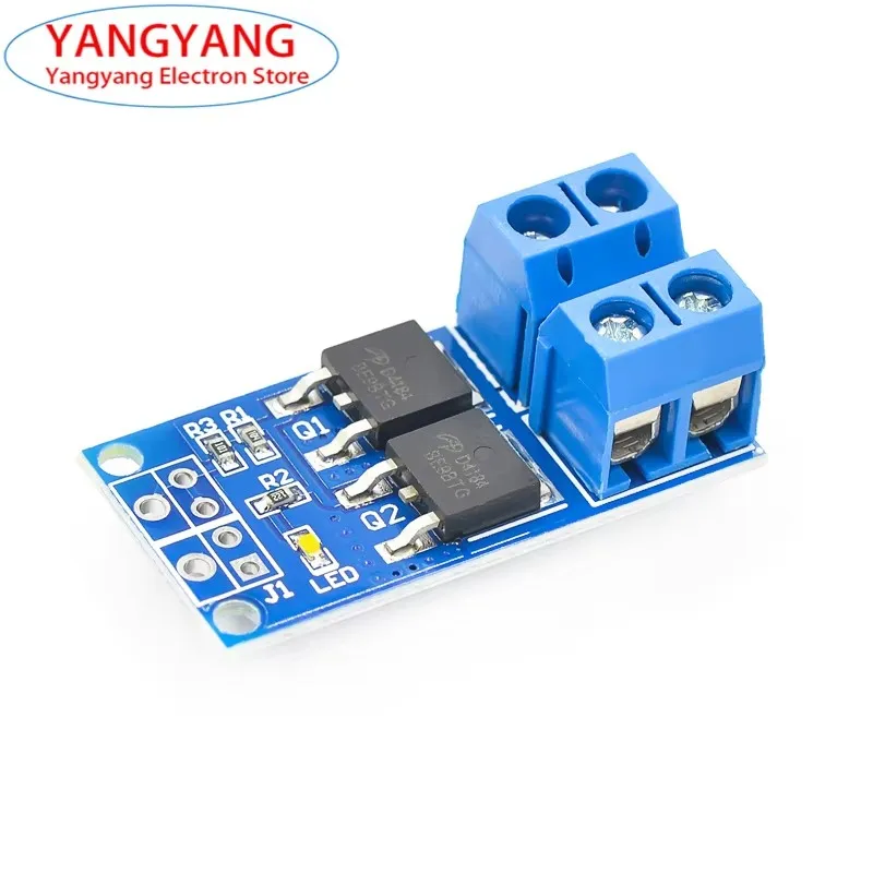 1-5PCS High-power XY-MOS Tube FET Trigger Drive Module PWM Adjustment Of Electronic Switch Regulator Control Panel 15A 400W MOS