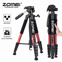 187cm/73''Tall Lightweight Phone Holder Stand 360°Rotation Panorama Zomei Video Photo Tripod for Professional Camera Canon Nikon