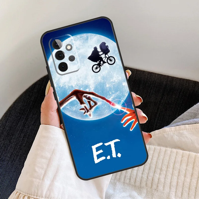 E.T. The Extra Terrestrial Movie Soft Silicone Cover For Samsung A72 A52 A42 A32 A22 A12 A52S A21S A51 A71 A40 A50 A70 Case