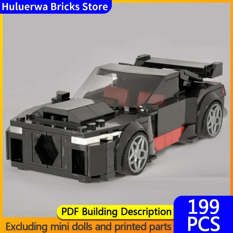 

Модель скоростного гоночного автомобиля MOC, строительные кирпичи Mustang GT500, модульная технология Hypercar, детские праздничные подарки, сборные игрушки, костюм