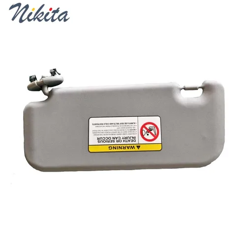 Imagen 2 del producto 1 Uds visera gris lado izquierdo lado derecho lado del conductor lado del pasajero para Toyota Yaris 2007 2008 2009 2010-2013 Tundra 2004-2006