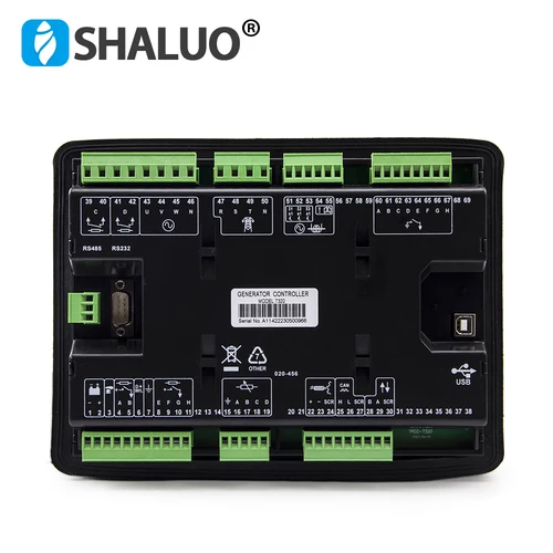 Imagen 2 del producto Copia del generador DSE7320, controlador AMF DSE 7320, módulo de Control remoto automático eléctrico, pantalla LCD, piezas de grupo electrógeno diésel