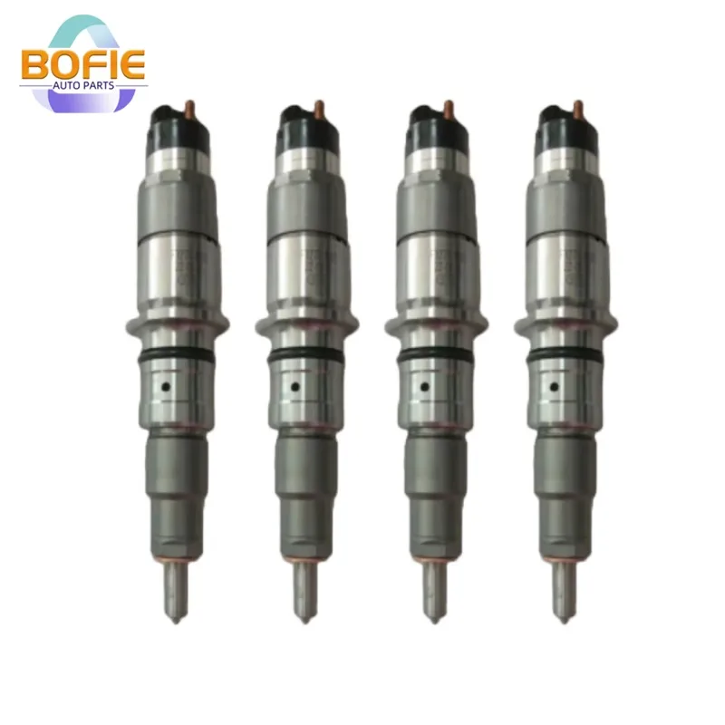 

4 шт. OEM 0445120040 автомобильные детали двигателя инжектор дизельного топлива с общей топливной магистралью подходит для DOOSAN 0445120040