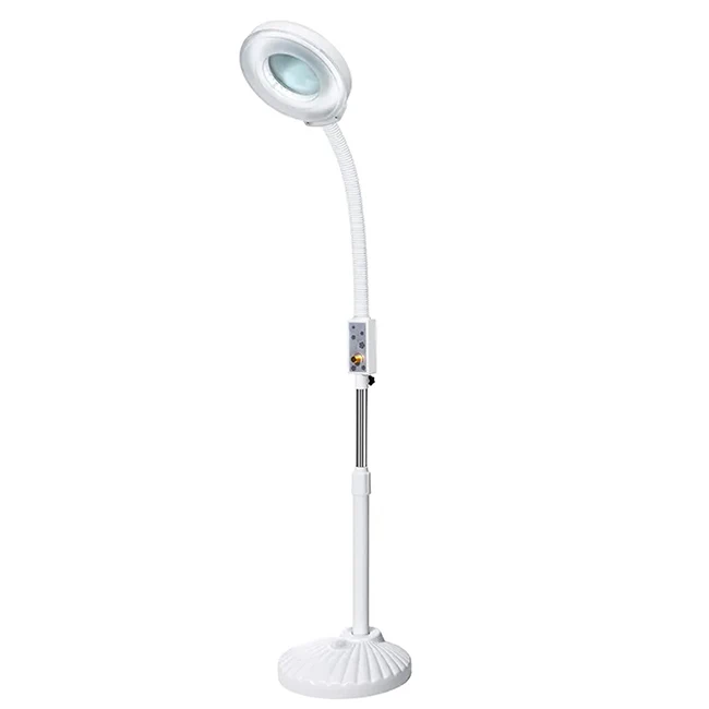 Standing bea uty Salon Use Led Light Facial Magnifier SA-LC01 Magnifying Lamp