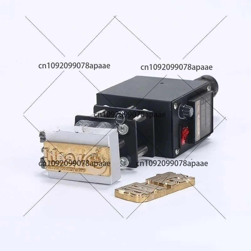 

Handheld Copper Mold Hot Stamping Machine for Embossing Wood Leather Plastic Cake Embossing Machine for Logo and Label Imprint