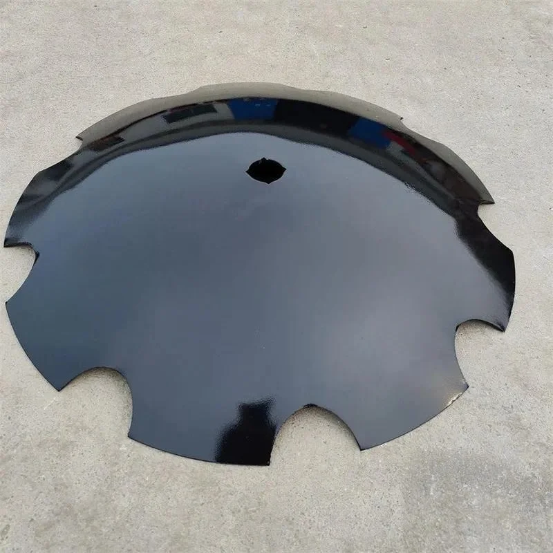 Disc Harrow Blade Notched Toothed Boron Steel Manganese Steel Wear Resistant for Plow Rake