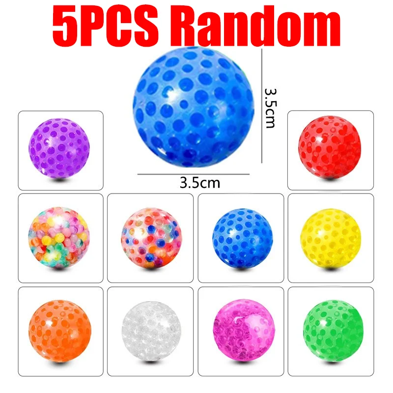 5/10/15/20 Stück Kreative Quetschbälle Weiche Gummi-Traubenbälle Stressabbau Party-Geschenke Kinder Jungen Mädchen Geburtstagsparty Zubehör Geschenk