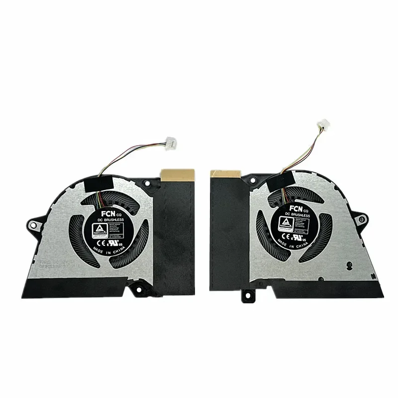 Подходит для Asus Zephyrus G14 2021 GA401Q GA401QEC GA401Q GA401QC GA401QE GA401QH R9 5900HS RTX 3050 Ti GPU Вентилятор охлаждения процессора Вентилятор