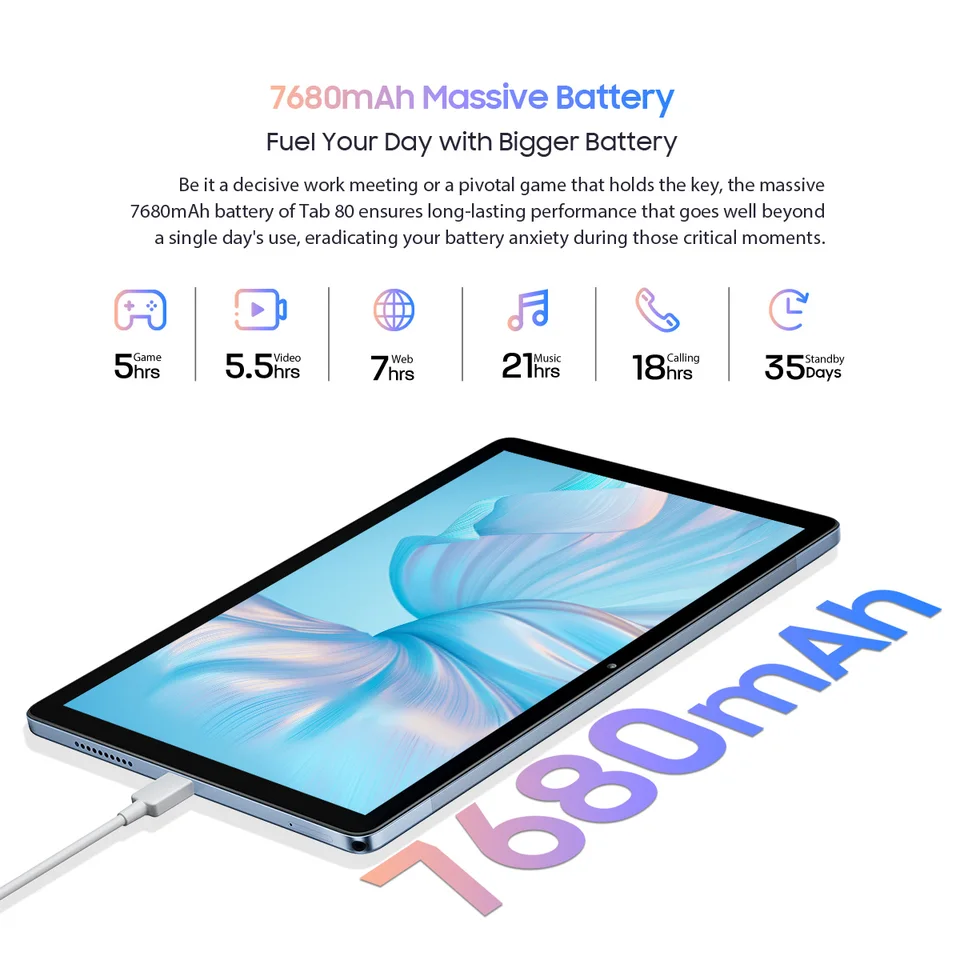 Blackview Tab 80 10.1 Android 13 Tablet 8GB 128GB