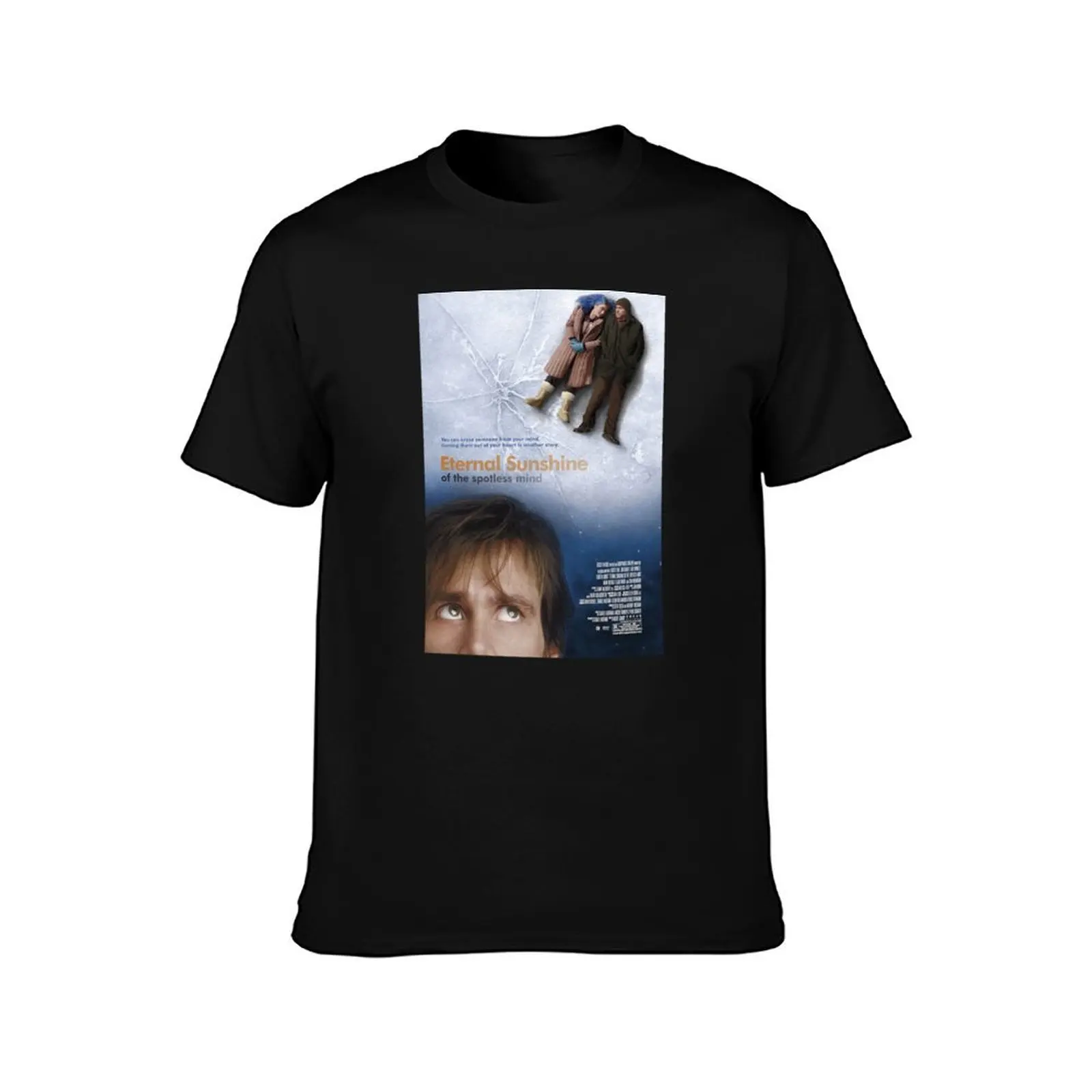 Eternal sunshine of the spotless mind Jim Carrey and Kate Winslet T-Shirt Summer Casual Cotton Tee Oversized Streetwear Tops