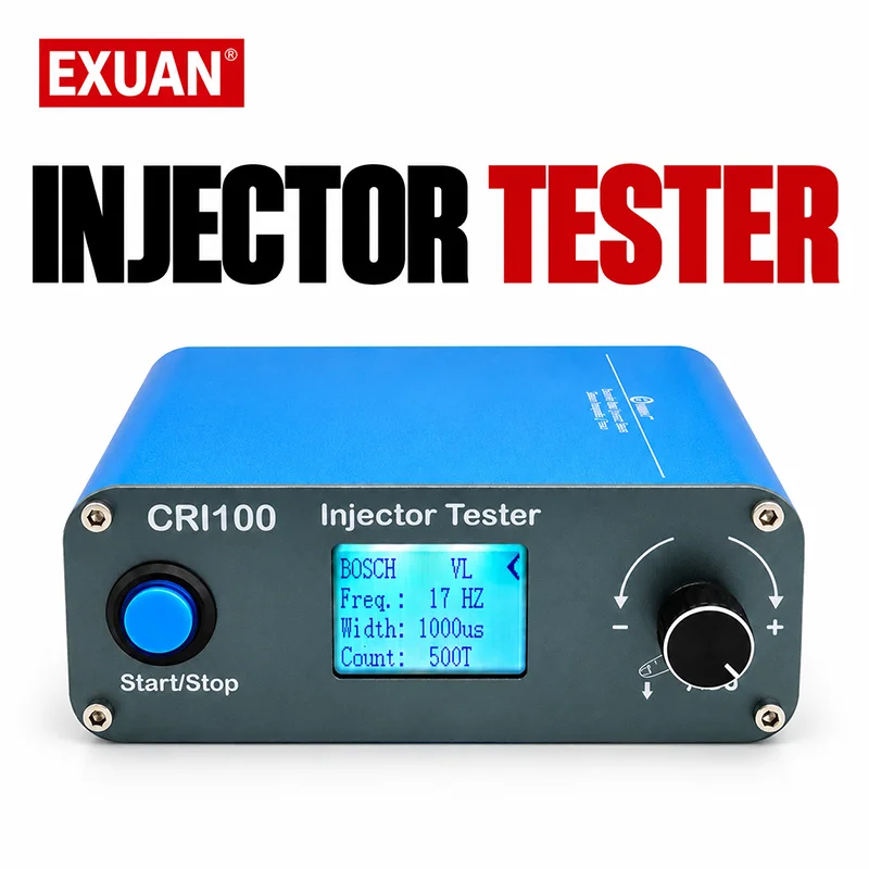 CRI100 Common Rail Injector Tester Electromagnetic Electric Injector Tester For Piezoelectric And Electromagnetic Fuel Injectors