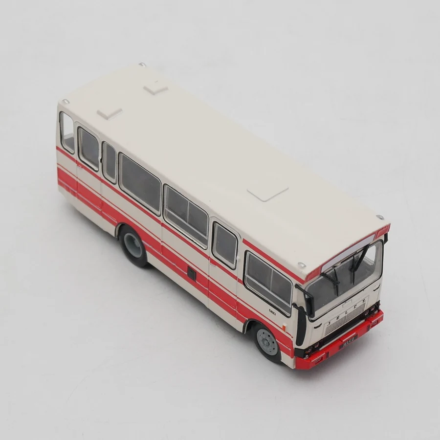 Modelo de autobús Ist JELCZ 080, autobús de Polonia, coche de aleación, exhibición de colección de coches de juguete, 1:72