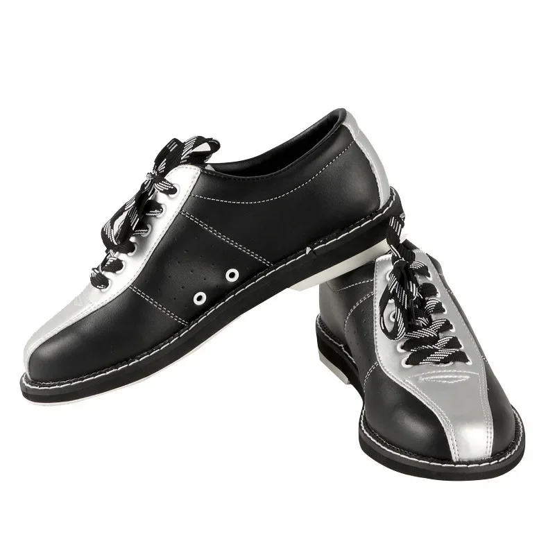Bowling ayakkabıları erkekler için spor yeni başlayanlar Bowling ayakkabıları kadınlar kaymaz taban Sneakers spor ürünleri eğlence büyük boy EU34-47