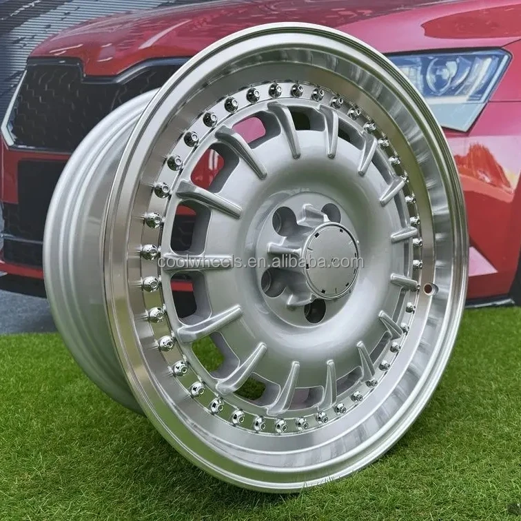 مزورة 2 قطعة 5X112 لمرسيدس بنز W126 R129 W140 W220 W211 W168 R107 عجلة 17 18 19 بوصة الحافات سبيكة عجلة السيارة الكلاسيكية