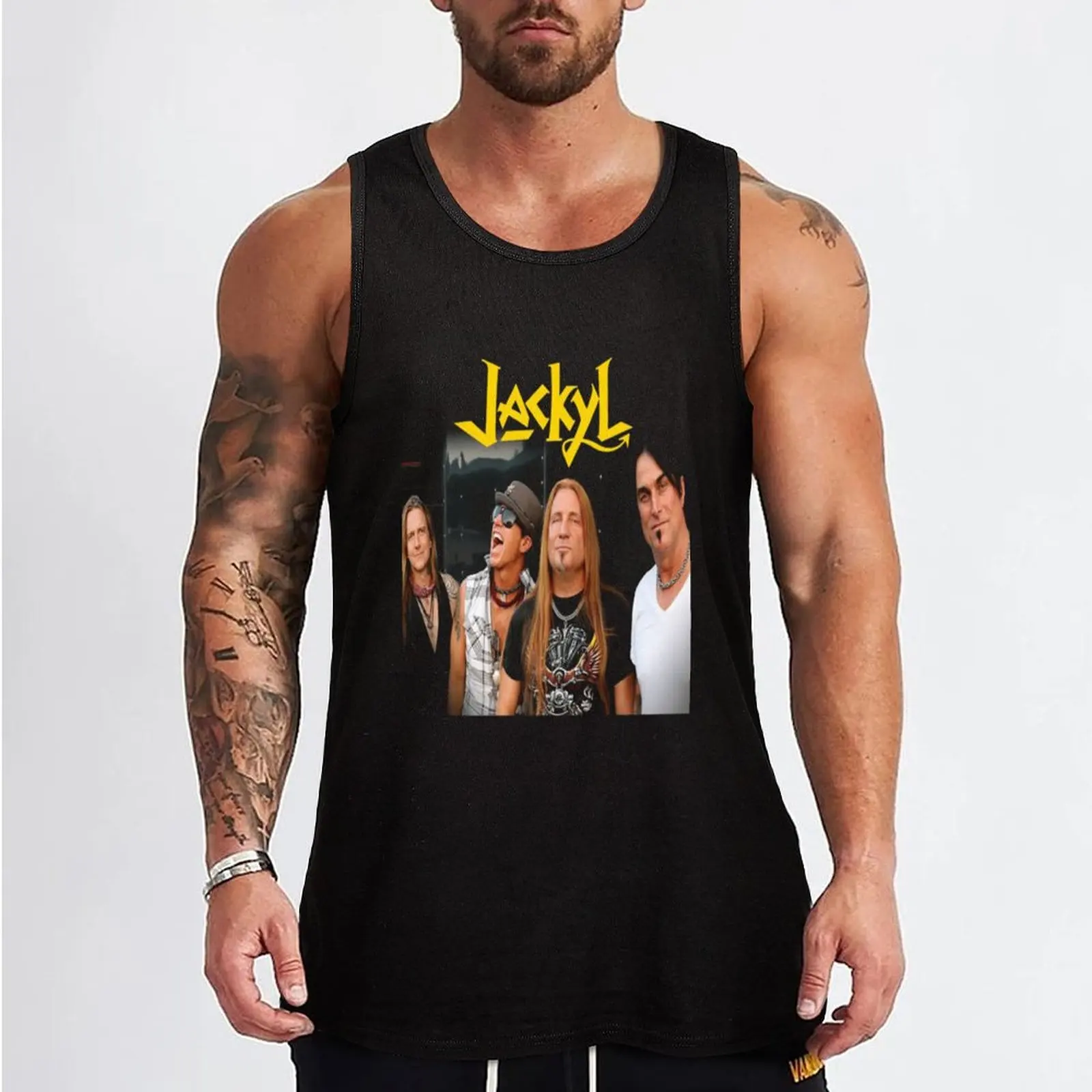 jackyl Tank Top gym t-shirts tops sports t-shirts for men